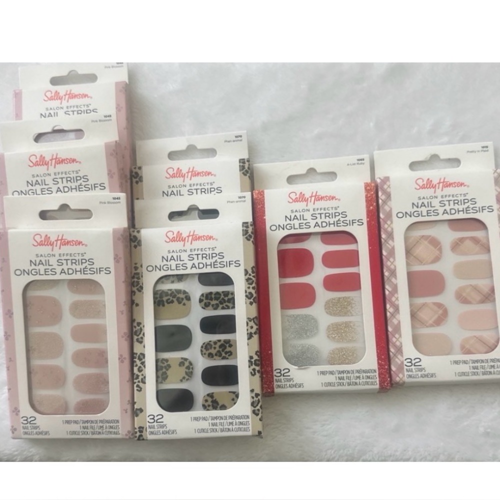 Sally Hansen Nail Strips - 7 sets
